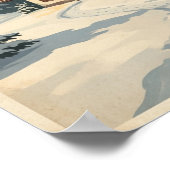 Sneeuwberg Chalet Poster (Hoek)