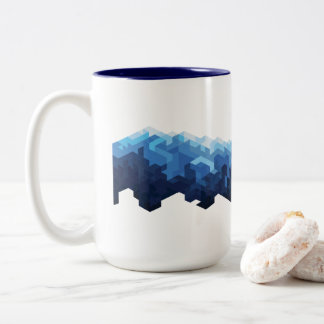 Sneeuwberg Tweekleurige Koffiemok