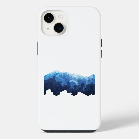 Sneeuwbergcase voor Hoesje-Mate iPhone Hoesje (Achterkant)