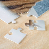 Sneeuwbergen Animal Winter Tiger Foto Legpuzzel (Zijkant)