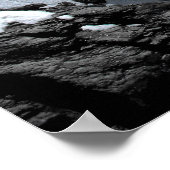 Sneeuwbergen in de Zwitserse alpen Poster (Hoek)