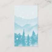 Sneeuwbergen Wintertrouw Share The Love Informatiekaartje (Achterkant)