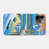 sneeuwbergreflectie Case-Mate iPhone case (Achterkant (horizontaal))