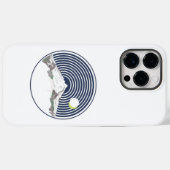 Sneeuwbergtop 's nachts Case-Mate iPhone case (Achterkant (horizontaal))