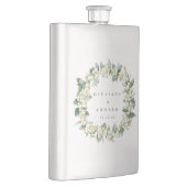 Sneeuwbes & Eucalyptus Huwelijks krans gepersonali Flacon (Rechts)