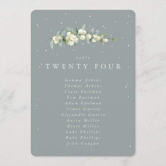 Sneeuwbes + Eucalyptus Tafel Aantal Zitplaatsen Ka (Achterkant)