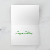 Sneeuwbessen Feestdagen Kaart (Binnen)