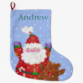 SneeuwBig Stocking Grote Kerstsok (Voorkant)