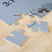 Sneeuwbijenkorf en vers legpuzzel (Zijkant)