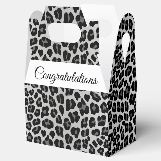 Sneeuwblaasdruk Bedankdoosjes (Geopend)