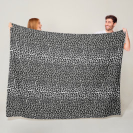 Sneeuwblaasdruk Fleece Deken