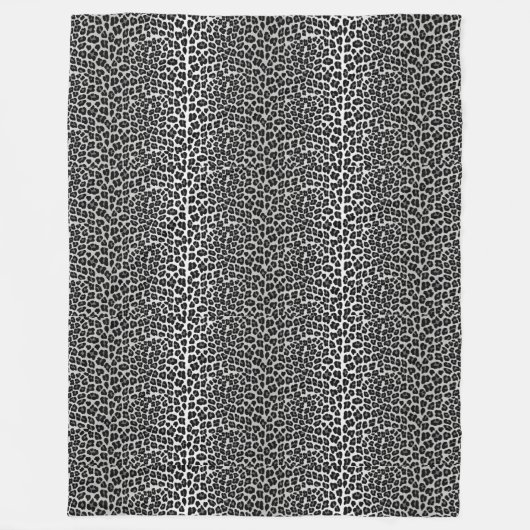 Sneeuwblaasdruk Fleece Deken (Voorkant)