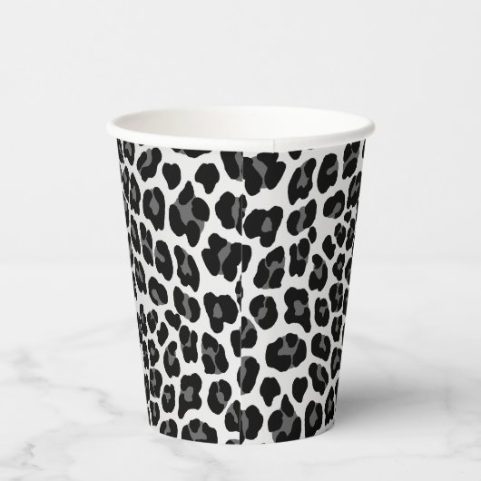 Sneeuwblaasdruk Papieren Bekers (Rechts)