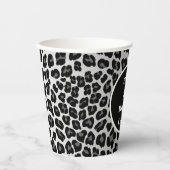 Sneeuwblaasdruk Papieren Bekers (Voorkant)