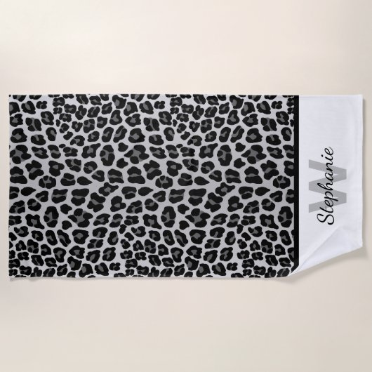 Sneeuwblaasdruk Strandlaken (Voorkant)