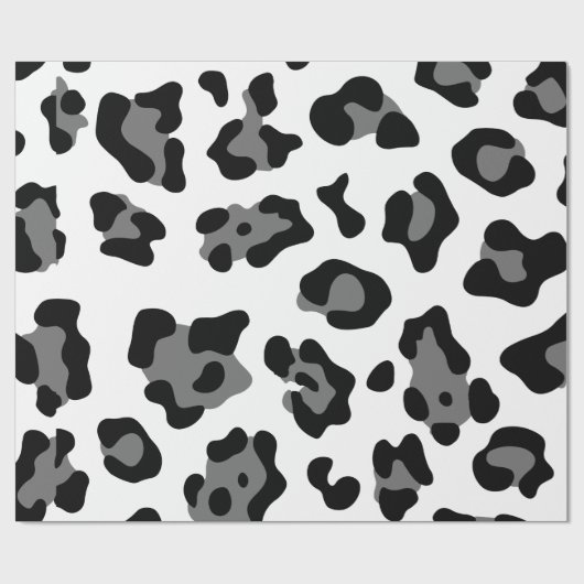 sneeuwblaasje cadeaupapier (Vlak)