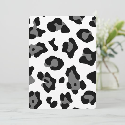 sneeuwblaasje kaart (Staand voorkant)