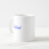 sneeuwblaasje koffiemok (Voorkant links)