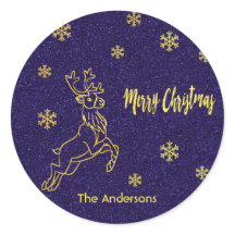 Sneeuwblauw glitsgoud met fijne kerst