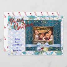 Sneeuwblauw kerstAfbeelding Lijst