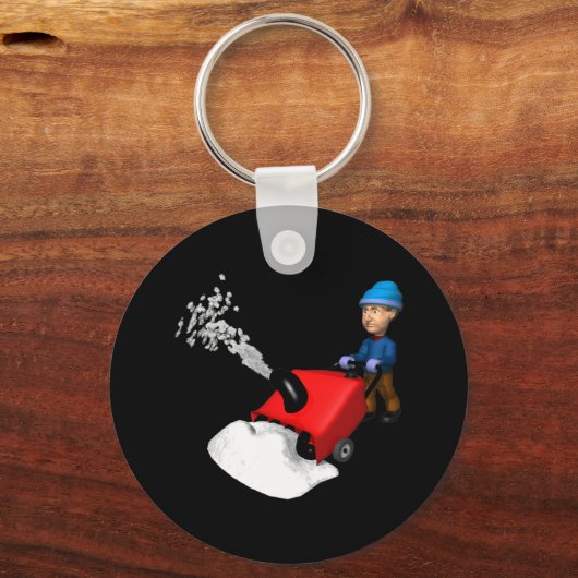 sneeuwblazer sleutelhanger (Voorkant)