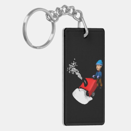 sneeuwblazer sleutelhanger (Voorkant Links)