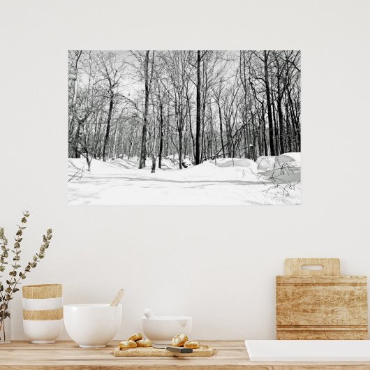 Sneeuwblind Poster (Keuken)