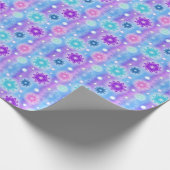 sneeuwbloemen, verpakkingspapier cadeaupapier (Hoek)