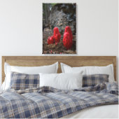 Sneeuwbloesems Canvas Afdruk (Insitu (Slaapkamer))