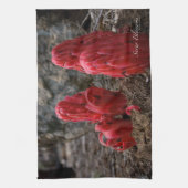 Sneeuwbloesems Theedoek (Verticaal)