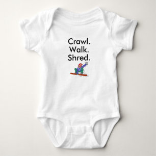 Sneeuwboard cadeau voor pasgeboren, wintersport romper