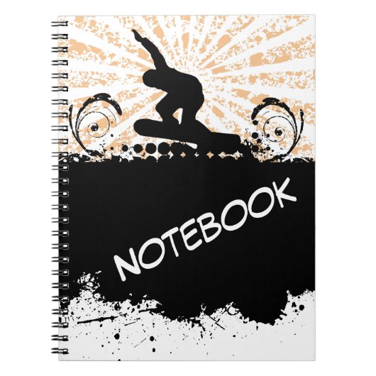 Sneeuwboard Notitieboek (Voorkant)