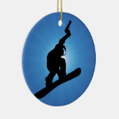 Sneeuwboard Outlaw Keramisch Ornament (Rechts)