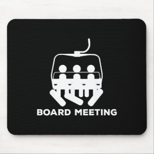 Sneeuwboard Vergadergeschenk - Snowboarden Vakanti Muismat