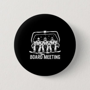 Sneeuwboard Vergadering Ski Lift Skier Winter Spor Ronde Button 5,7 Cm