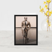 Sneeuwboard Xmas Kabouter Kerst Groepskostuum Kaart (Gele Bloem)