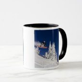 Sneeuwboarden bij Whitefish Mountain Resort Mok (Voorkant rechts)