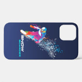 Sneeuwboarden Case-Mate iPhone Case (Achterkant (horizontaal))