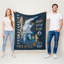 Sneeuwboarden. Geniet van je ritje