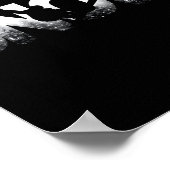 Sneeuwboarden Grappig Snowboard Sneeuwboarder Rijd Poster (Hoek)