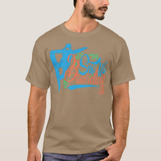 Sneeuwboarden sneeuwscooters kunst t-shirt