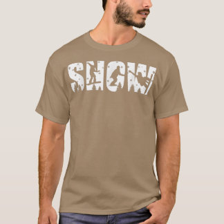 Sneeuwboardenthousiast T-shirt
