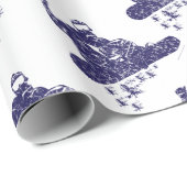 Sneeuwboarder Cadeaupapier (Rol Hoek)