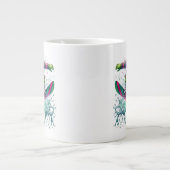 Sneeuwboarder Jumbo Grote Koffiekop (Voorkant)