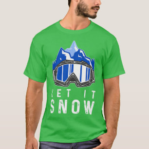 Sneeuwboarder Snow Ski G T-shirt