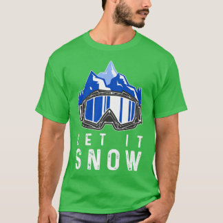 Sneeuwboarder Snow Ski G T-shirt