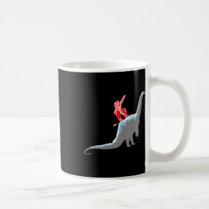 Sneeuwboarder Snowboarden Berg Sneeuwbord Dinosaur Koffiemok