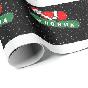 Sneeuwboarder Snowboarden Vakantie Cadeau Cadeaupapier