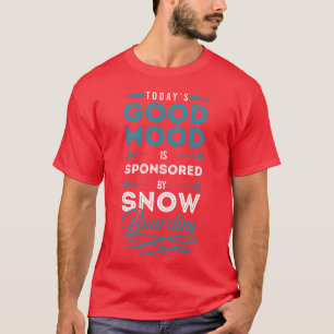 Sneeuwboarders Winter Wintersport Freestyle grappi T-shirt