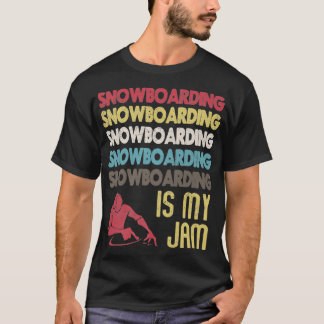 sneeuwboarding is mijn jam-vun Sport Lover Soc T-shirt